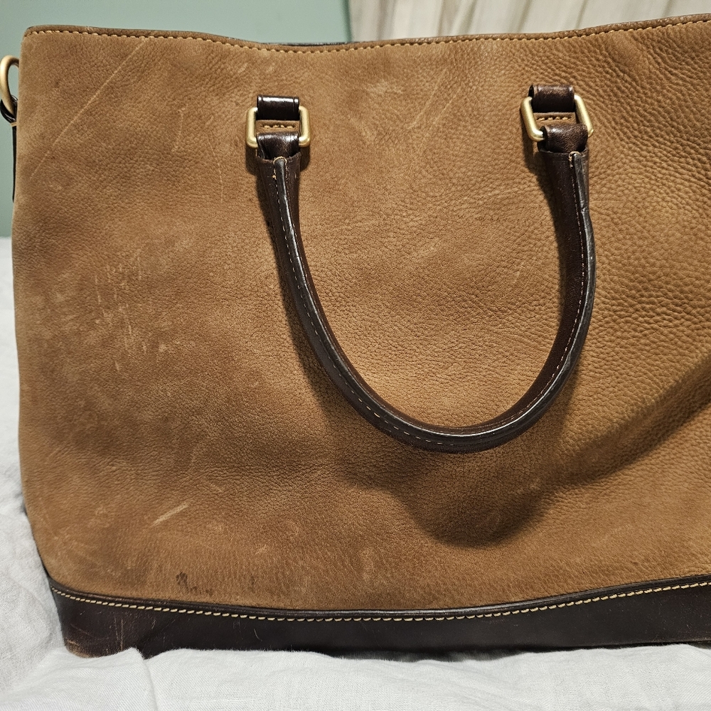 Vintage Dooney & Bourke Suede Women's Purse - Picture 3 of 12